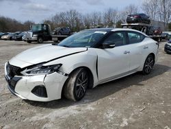 Salvage cars for sale at North Billerica, MA auction: 2019 Nissan Maxima S
