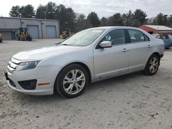 Salvage cars for sale at Mendon, MA auction: 2012 Ford Fusion SE