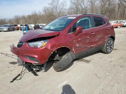 Salvage cars for sale from Copart Ellwood City, PA: 2021 Buick Encore Preferred
