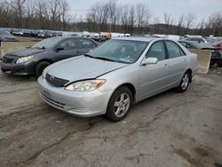 Salvage cars for sale at Marlboro, NY auction: 2002 Toyota Camry LE