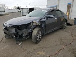 Salvage cars for sale at New Britain, CT auction: 2019 KIA Optima LX