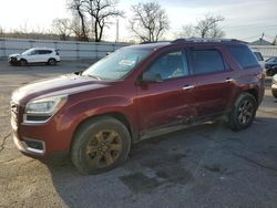 Salvage cars for sale at West Mifflin, PA auction: 2015 GMC Acadia SLE