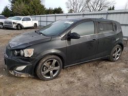 Chevrolet Sonic salvage cars for sale: 2015 Chevrolet Sonic RS