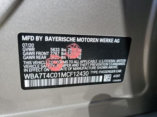 2021 BMW 740 XI