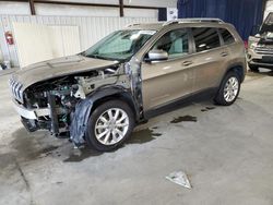 Vehiculos salvage en venta de Copart Byron, GA: 2017 Jeep Cherokee Limited