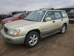 Subaru Forester Vehiculos salvage en venta: 2001 Subaru Forester S