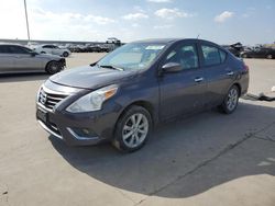 Nissan salvage cars for sale: 2015 Nissan Versa S