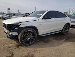 Salvage cars for sale at Chicago Heights, IL auction: 2020 Mercedes-Benz GLC Coupe 43 4matic AMG