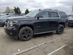 Salvage cars for sale from Copart Moraine, OH: 2017 Chevrolet Tahoe K1500 LT