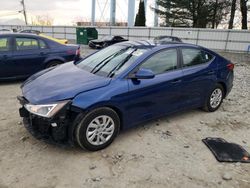 Salvage cars for sale at Windsor, NJ auction: 2019 Hyundai Elantra SE