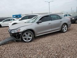 Volkswagen salvage cars for sale: 2012 Volkswagen Passat SEL