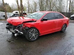 Salvage cars for sale from Copart Portland, OR: 2016 Volkswagen Jetta Sport