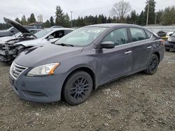 Vehiculos salvage en venta de Copart Graham, WA: 2014 Nissan Sentra S