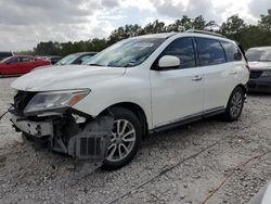 Salvage cars for sale from Copart Houston, TX: 2016 Nissan Pathfinder S