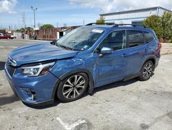 Salvage cars for sale from Copart Wilmington, CA: 2019 Subaru Forester Limited