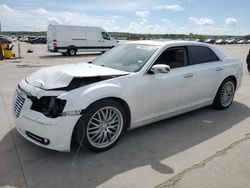 Salvage cars for sale at Grand Prairie, TX auction: 2012 Chrysler 300C