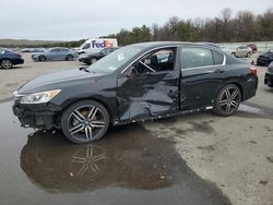 Salvage cars for sale from Copart Brookhaven, NY: 2016 Honda Accord Sport