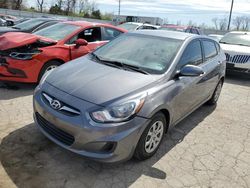 Salvage cars for sale at Cahokia Heights, IL auction: 2014 Hyundai Accent GLS