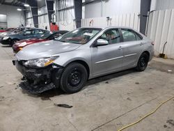 Toyota Camry LE salvage cars for sale: 2017 Toyota Camry LE