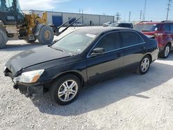 Salvage cars for sale at Haslet, TX auction: 2006 Honda Accord EX