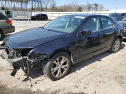 Salvage cars for sale at Spartanburg, SC auction: 2012 Ford Fusion SE