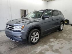 Salvage cars for sale at Madisonville, TN auction: 2018 Volkswagen Atlas SE