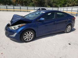 Salvage cars for sale from Copart Fort Pierce, FL: 2016 Hyundai Elantra SE