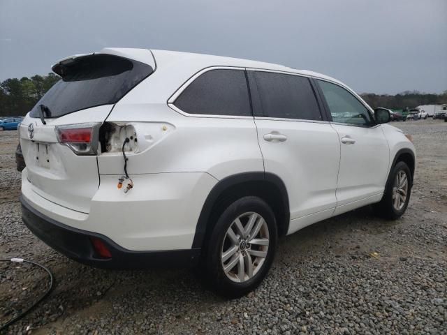 2016 Toyota Highlander LE