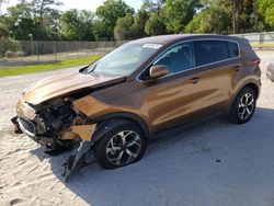 KIA salvage cars for sale: 2021 KIA Sportage LX