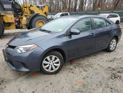 Toyota salvage cars for sale: 2014 Toyota Corolla L