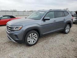 Salvage cars for sale at Kansas City, KS auction: 2021 Volkswagen Atlas SEL