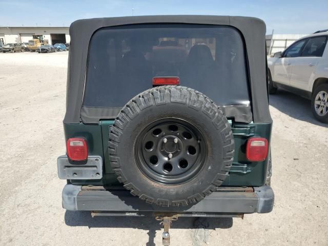 2001 Jeep Wrangler / TJ SE