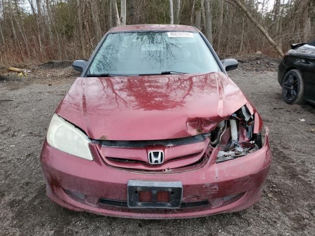 2005 Honda Civic DX VP