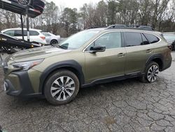 Salvage cars for sale from Copart Austell, GA: 2023 Subaru Outback Limited