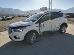 Salvage cars for sale from Copart Farr West, UT: 2019 Ford Escape SEL