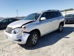 Salvage cars for sale from Copart Lumberton, NC: 2009 Toyota Highlander