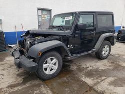 Jeep salvage cars for sale: 2007 Jeep Wrangler X