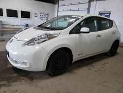 Salvage cars for sale from Copart Blaine, MN: 2016 Nissan Leaf S