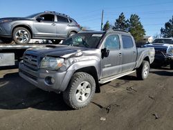 Salvage trucks for sale at Denver, CO auction: 2010 Toyota Tacoma Double Cab Long BED