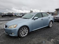 Lexus IS 250 salvage cars for sale: 2008 Lexus IS 250