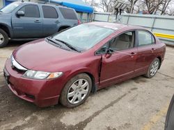 Honda salvage cars for sale: 2010 Honda Civic LX