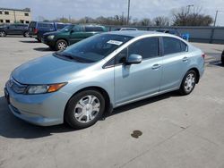 2012 Honda Civic Hybrid L en venta en Wilmer, TX