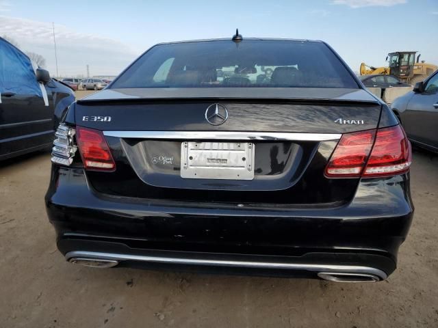 2015 Mercedes-Benz E 350 4matic