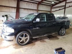 Salvage cars for sale at Longview, TX auction: 2005 Dodge RAM 1500 ST