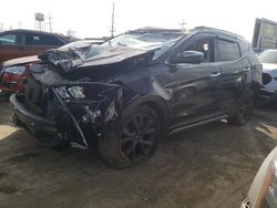 Vehiculos salvage en venta de Copart Chicago Heights, IL: 2017 Hyundai Santa FE Sport