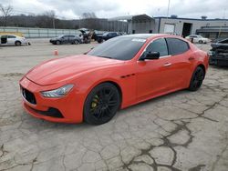 Maserati salvage cars for sale: 2016 Maserati Ghibli S