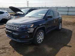 Salvage cars for sale from Copart Elgin, IL: 2022 Jeep Compass Latitude LUX