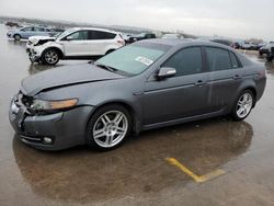 Salvage cars for sale from Copart Grand Prairie, TX: 2008 Acura TL