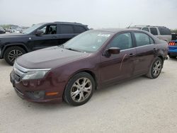 Salvage cars for sale at San Antonio, TX auction: 2012 Ford Fusion SE