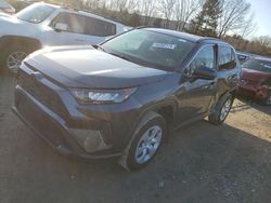 Salvage cars for sale at North Billerica, MA auction: 2019 Toyota Rav4 LE